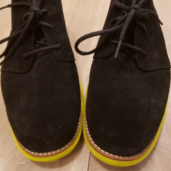 Cole Hann Suede Black Boots - Picture 11 of 13